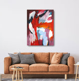 07-26 (90x120cm) - Danish Gallery - Moderne, abstrakte malerier. Online galleri med original, unik kunst til din bolig. 
