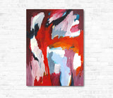 07-26 (90x120cm) - Danish Gallery - Moderne, abstrakte malerier. Online galleri med original, unik kunst til din bolig. 