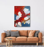 08-26 (90x120cm) - Danish Gallery - Moderne, abstrakte malerier. Online galleri med original, unik kunst til din bolig. 