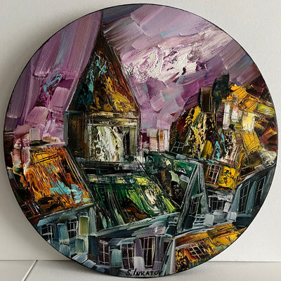 By ved daggry II (40x40cm)