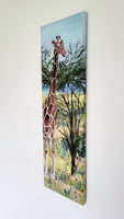 A giraffe (20x70cm)