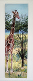 A giraffe (20x70cm)