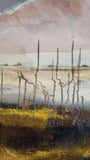 On sticks (80x60cm)
