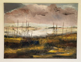 On sticks (80x60cm)