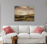 On sticks (80x60cm)
