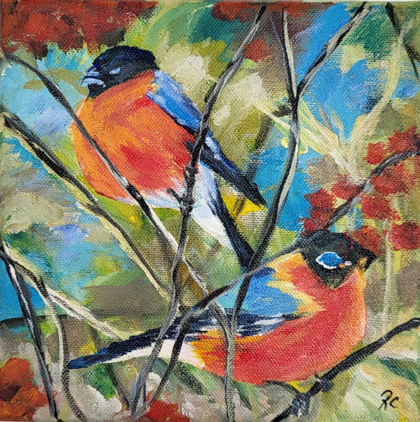 Shall we be friends? (20x20cm)