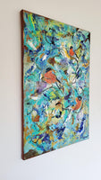 Birds and other animals II (40x60cm)