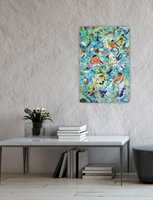 Birds and other animals II (40x60cm)