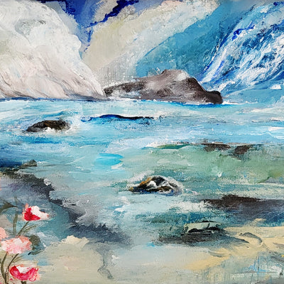 The ice is melting (40x30cm)