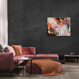 Hindbærsofticen (100x80cm)