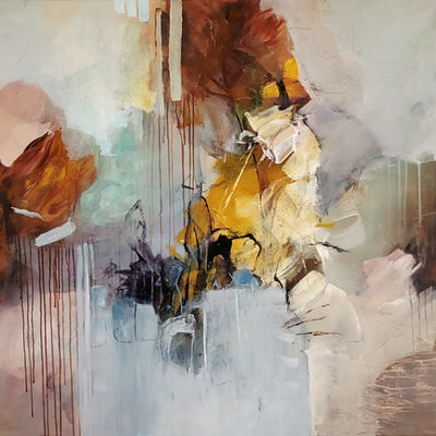 Unknown land (100x90cm)