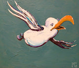 Figurativ 32: Mågen (70x60 cm)