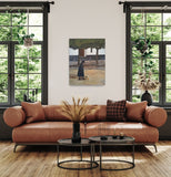 A square in Sevilla (70x90cm) - Danish Gallery - Moderne, abstrakte malerier. Online galleri med original, unik kunst til din bolig. 