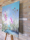 Pink Flowers (60x80cm)