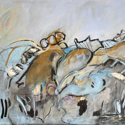 Outer space (100x90cm)