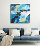 14-26 (100x100cm) - Danish Gallery - Moderne, abstrakte malerier. Online galleri med original, unik kunst til din bolig. 