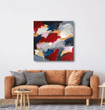 15-26 (100x100cm) - Danish Gallery - Moderne, abstrakte malerier. Online galleri med original, unik kunst til din bolig. 