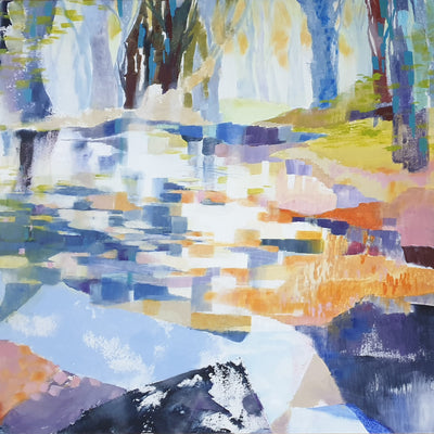 Landskab VI (90x70cm)