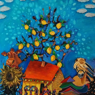 The lemon tree (60x60cm)