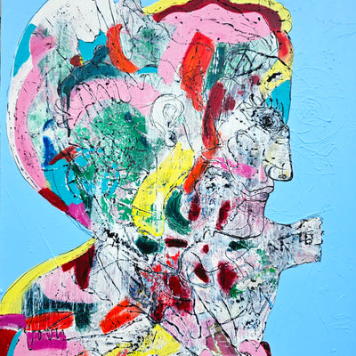 Untitled Blue II (60x70cm)
