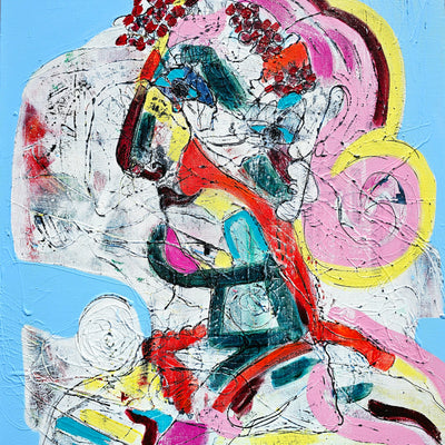 Untitled Blue IV (60x70cm)