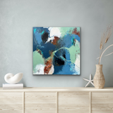 Blue Oceans (80x80cm)