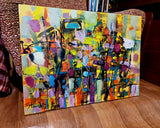 Jazzy mood LXXX (70x50cm)