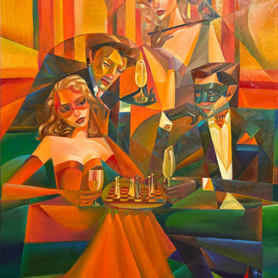 Rødt begær (73x92cm)