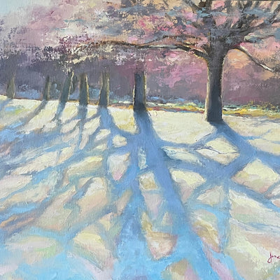 Syv ahorn (50x40cm)