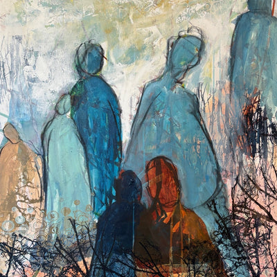Dreams and roots (70x90cm)