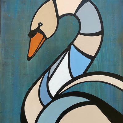Svanen (60x80cm)