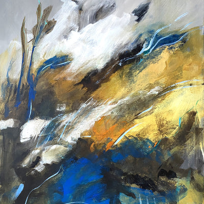 The lake shore (60x70cm)