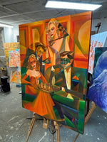 Red desire (73x92cm)