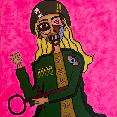 En af de trætte kvinders soldater (70x90cm)