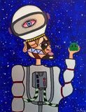 No Alienation (70x90cm) - Danish Gallery - Moderne, abstrakte malerier. Online galleri med original, unik kunst til din bolig. 