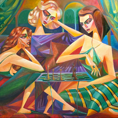 Én passion for 3 (100x73cm)
