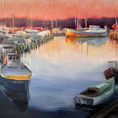 Helsingør In the Pink (100x75cm)