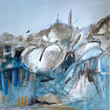 Shoots forward (80x80cm) - Danish Gallery - Moderne, abstrakte malerier. Online galleri med original, unik kunst til din bolig. 