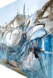 Shoots forward (80x80cm) - Danish Gallery - Moderne, abstrakte malerier. Online galleri med original, unik kunst til din bolig. 