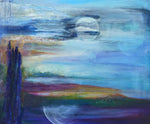 Evening moon (60x50cm)