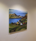 The village to the south (60x60cm)