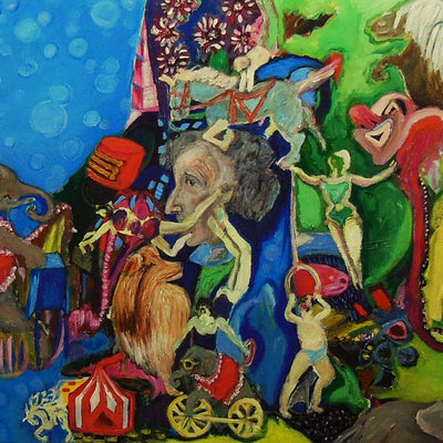 Chagalls unikke verden (100x80 cm)