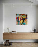 Deep Breath I (80x80cm)