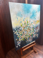 Flower Explosion IV (90x100cm)