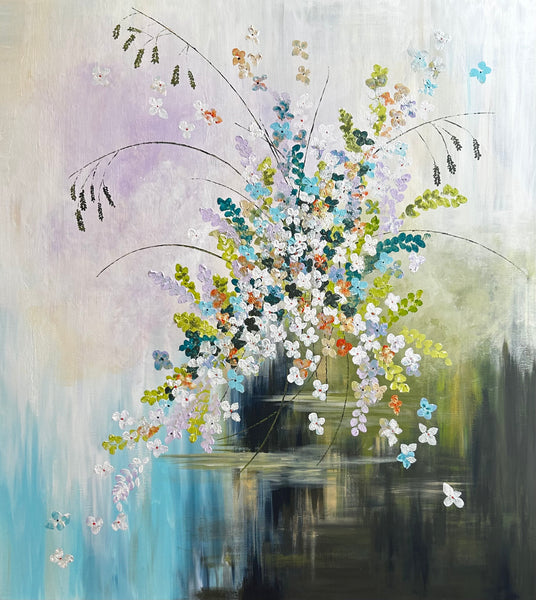 Flower Explosion (90x100cm)