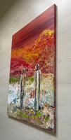 Red Nature Love (60x80cm)