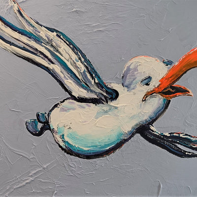 Figurativ 32: Mågen (70x60 cm)