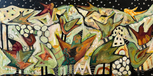 Powerbirds (195x90cm)