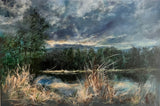 By the lake (120x80cm)