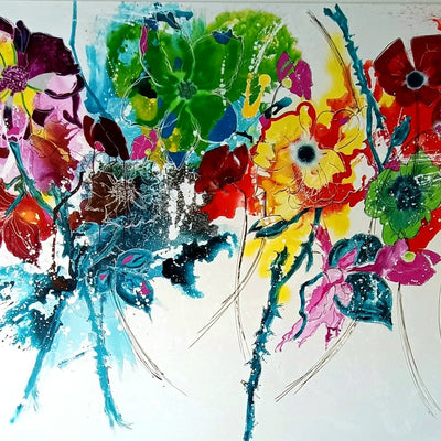 Overvældet af foråret (280x200cm)